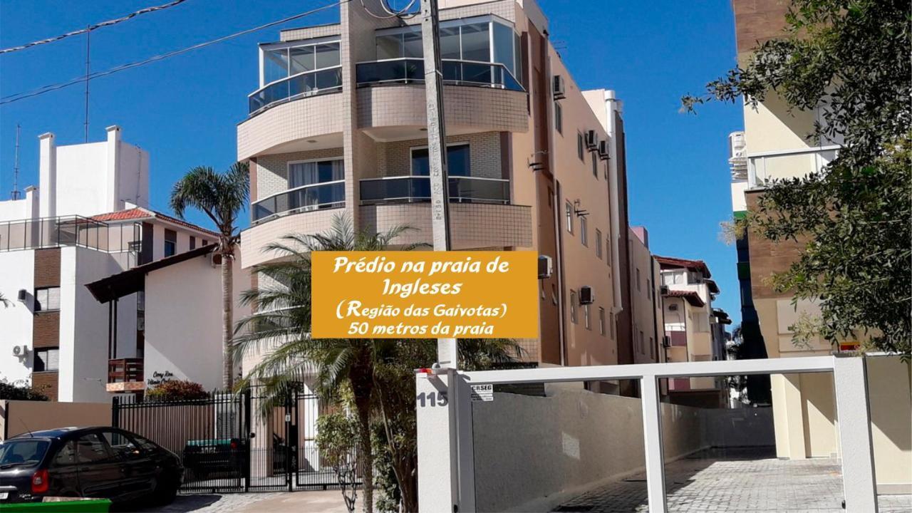 Aconchegante Apartamento Pé na Areia na Praia de Ingleses Florianópolis Exterior foto